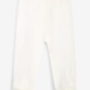 First Impressions Baby Cotton Sweater Pants Angel White
