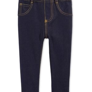 First Impressions Baby Girls Jeggings Indigo