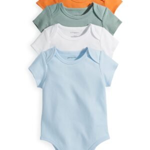 First Impressions Baby Boys 4-Pk. Bodysuits Spacious Skies