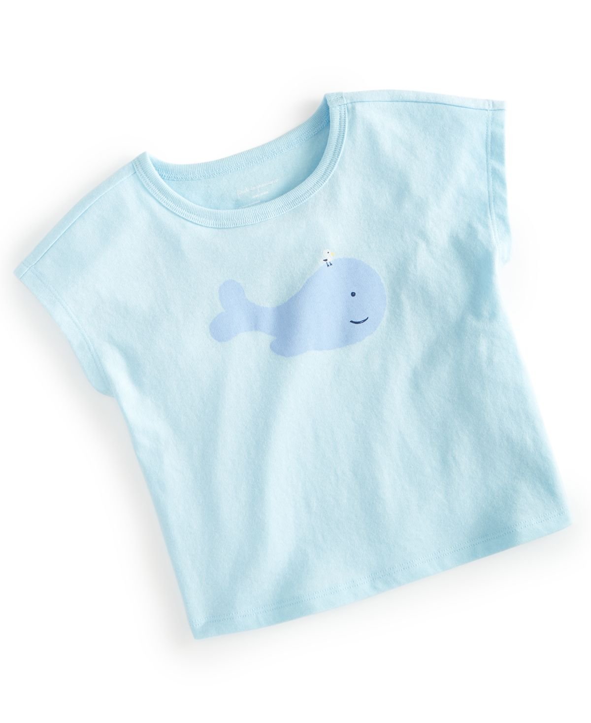 First Impressions Baby Boys Swimming Whale Graph Oasis Blue