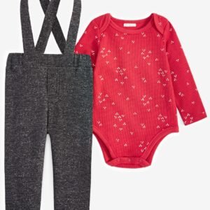 First Impressions Baby Boys Bodysuit Marled Ov Emboldened