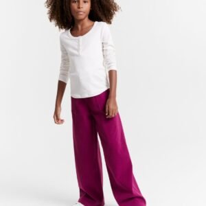 Epic Threads Little Big Girls Ribbed-Knit Snowfall White