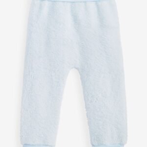 First Impressions Baby Girls Faux-Sherpa Pants Barely Blue