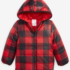 Epic Threads Toddler Boys Buffalo Plaid Rev Cherry Candy