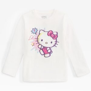 Epic Threads Toddler Girls Hello Kitty Grap Angel Whit