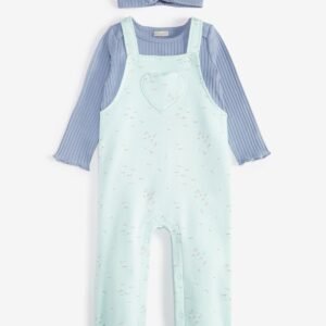 First Impressions Baby Girls Headband, Bodysuit Light Mnt