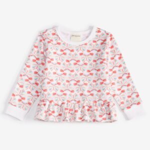 First Impressions Baby Girls Long-Sleeve Butterf Fresh Whit