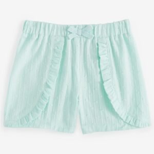 First Impressions Baby Girls Clip-Dot Cotton Sho Banana Whi