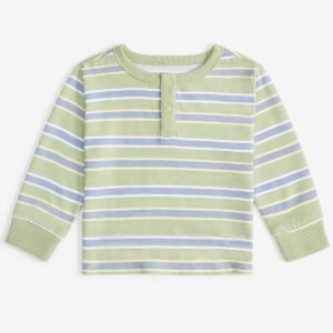 First Impressions Baby Boys Long-Sleeve Striped Reseda