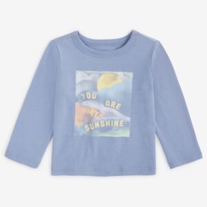 First Impressions Baby Long-Sleeve You Are My Su Dusty Peri