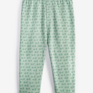 First Impressions Baby Little Foot Printed Pants Fade Moss