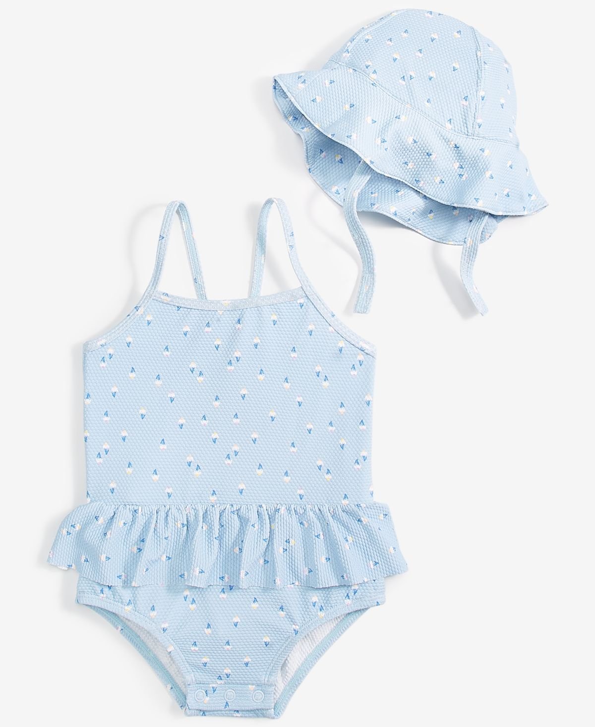 First Impressions Baby Girls Dainty Daisies Hat Pale Sprin