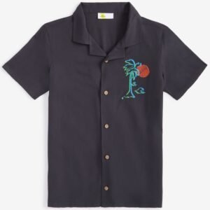 Epic Threads Little Big Boys Palm Embroid Grey Jewel