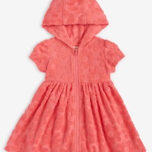 First Impressions Baby Girls Short-Sleeve Sculpt Coral Sunr