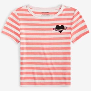 Epic Threads Baby Girls Kelsey Stripe Short Shell Pink