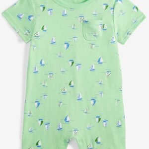 First Impressions Baby Boys Sailboat-Print Sunsu Lime Scent