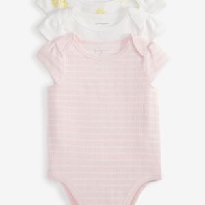 First Impressions Baby Pointelle Bodysuits, Pack Angel Whit