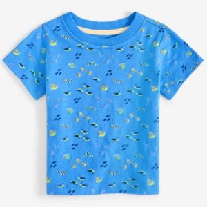 First Impressions Baby Boys Bug Friends Printed Blue Bay
