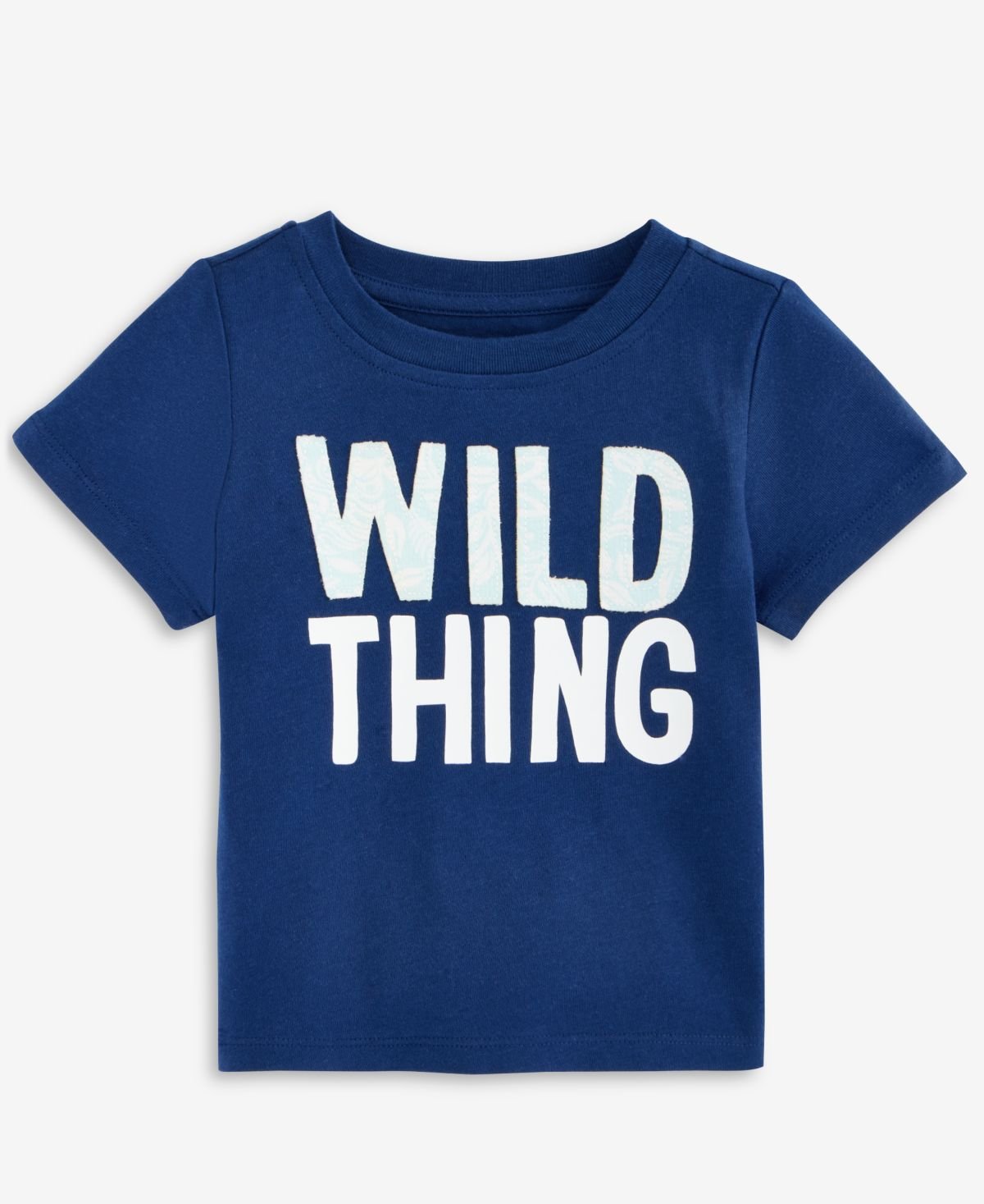 First Impressions Baby Boys Wild Thing Graphic T Navy Sea