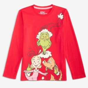 Epic Threads Little Big Girls Grinch Grap Cherry Candy