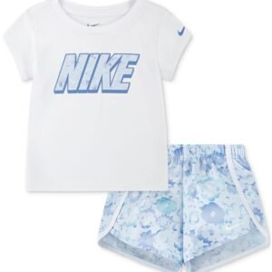 Nike Toddler Girls Logo Graphi WhiteBlue Tint