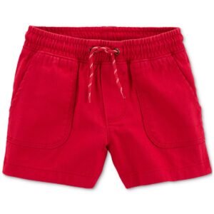Carters Toddler Boys Pull-On Cotton Sh Red