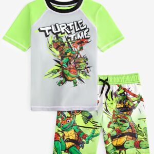 Dreamwave Little Boys TMNT Rash Guard Green