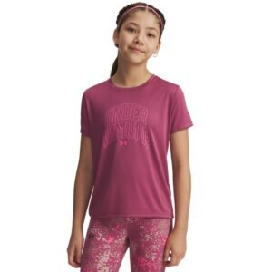 Under Armour Little and Big Girls Graphic P Fuchsia Dusk, Super Pink M 1012