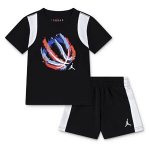 Jordan Toddler Boys 2-Piece Ba Black