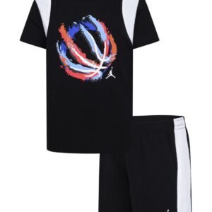 Jordan Little Boys 2-Piece Bal Black