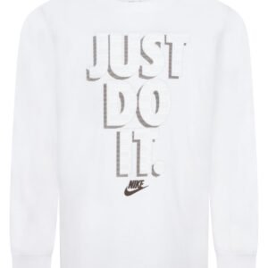 Nike Little Boys Long-Sleeve Just D C87grey He