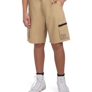 Levis Big Boys Parachute Carg Jet Black