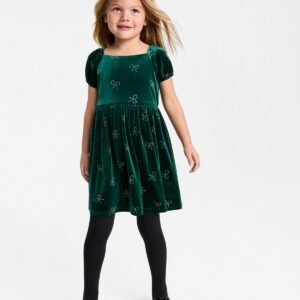 Blueberi Boulevard Girls 2T-6X Short-Sleeve Stret Green