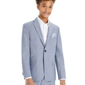 Michael Kors Big Boys Classic Fit Suit Jack Tan