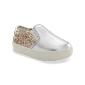 Carters Toddler Girls Nettie Silver gold 6 Toddler