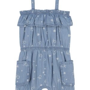 Calvin Klein Calvin Klein Baby Girls Logo P Ocean wash