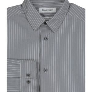 Calvin Klein Calvin Klein Big Boys Long Sle Light Grey