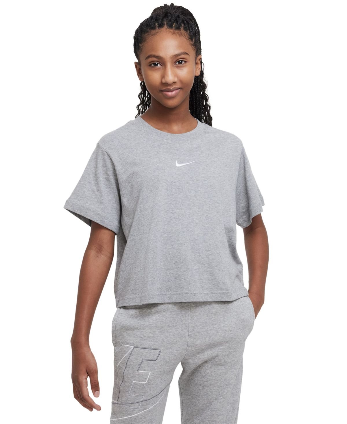 Nike Girls Sportswear T-Shirt Black L 1416