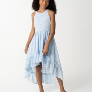 Rare Editions Rare Editions Big Girls Sequin Light Blue