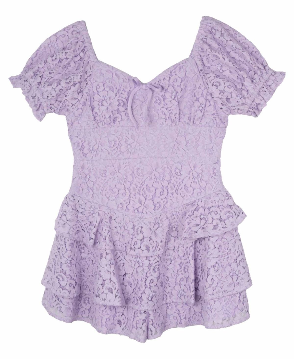 Rare Editions Rare Editions Big Girls Lace D Lilac