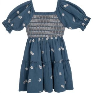 Rare Editions Rare Editions Big Girls Daisy Blue