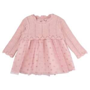 Rare Editions Rare Editions Baby Girl Lurex Mauve