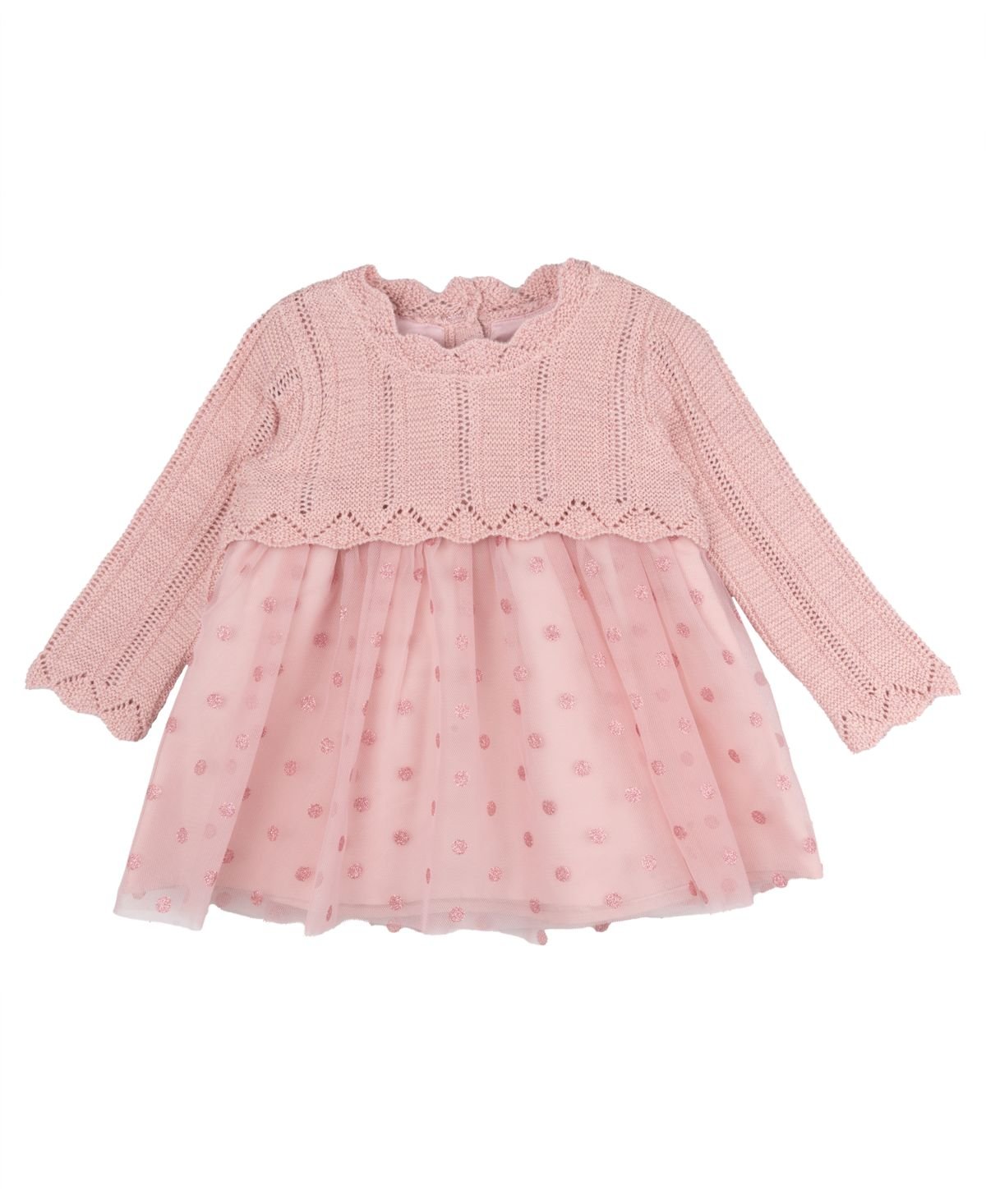 Rare Editions Rare Editions Baby Girl Lurex Mauve