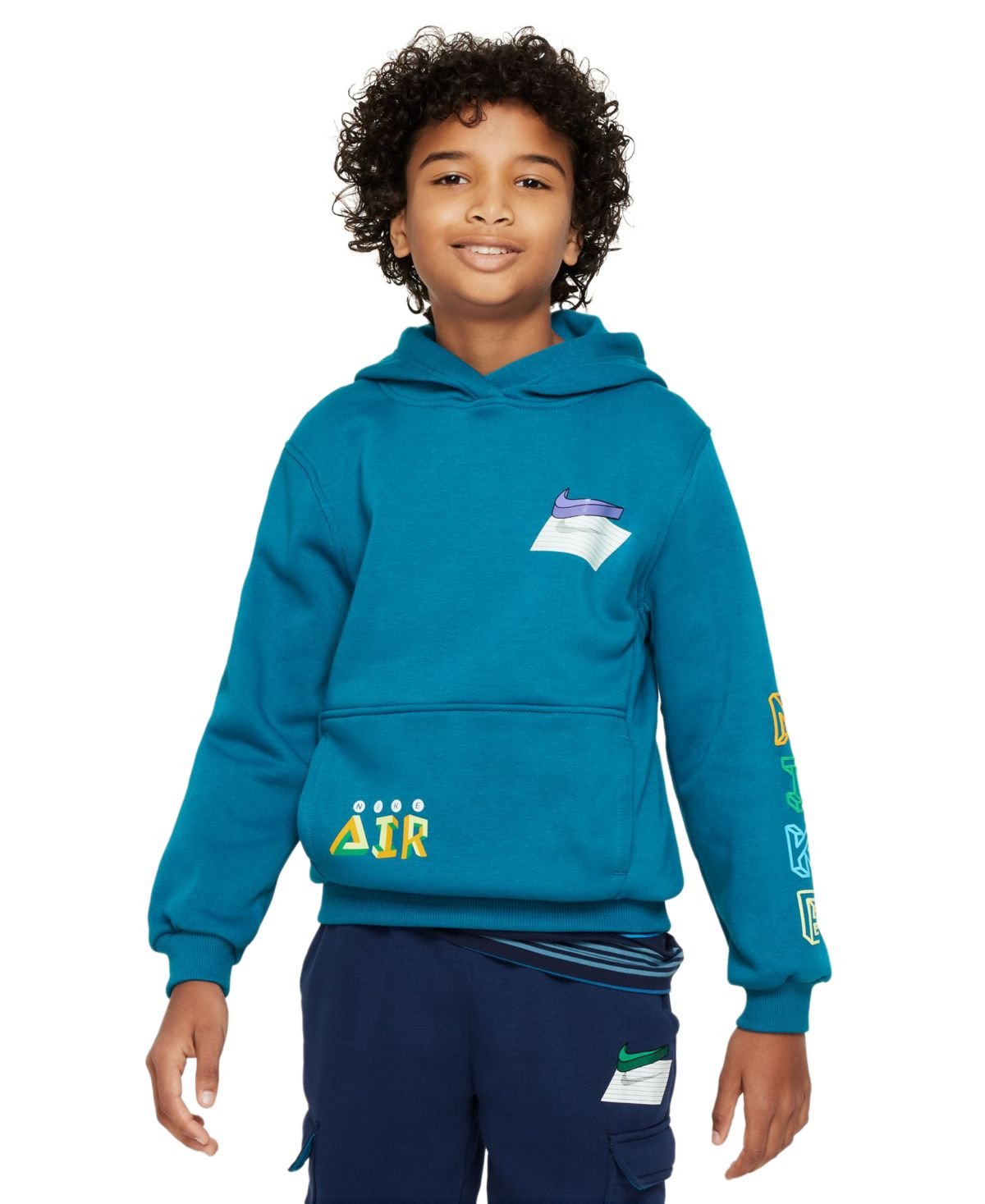 Nike Big Kids Sportswear Club Fleec Black