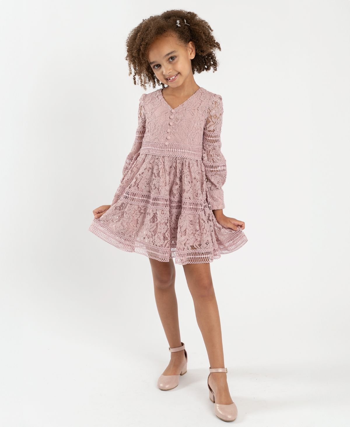 Rare Editions Rare Editions Little Girls Lac Mauve