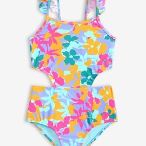 Breaking Waves Big Girls Flower Sunset Flutte Multi