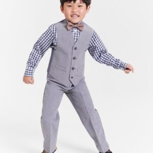 Nautica Toddler and Little Boy Light Grey