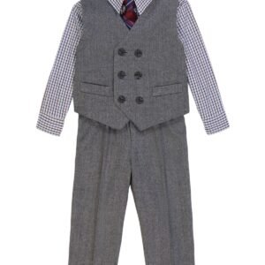 Nautica Baby Boys Grey Herring Gray