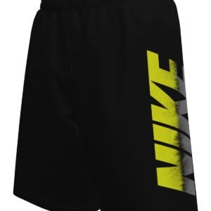 Nike Big Boys 7 Volley Swim Shorts Black L 1416