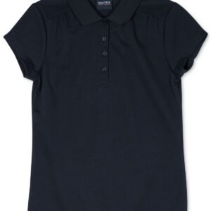 Nautica Plus Girls Uniform Sho Navy L 12 Plus14 Plus